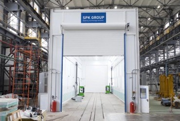 Покрасочные камеры проходного типа